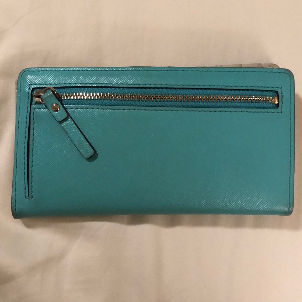 Kate Spade Turquoise Wallet - Picture 4 of 7